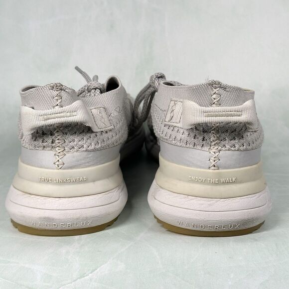 TRUE Linkswear Lux Tour Golf Shoes Mens Size 12 Grey Knit  Athletic Spikeless